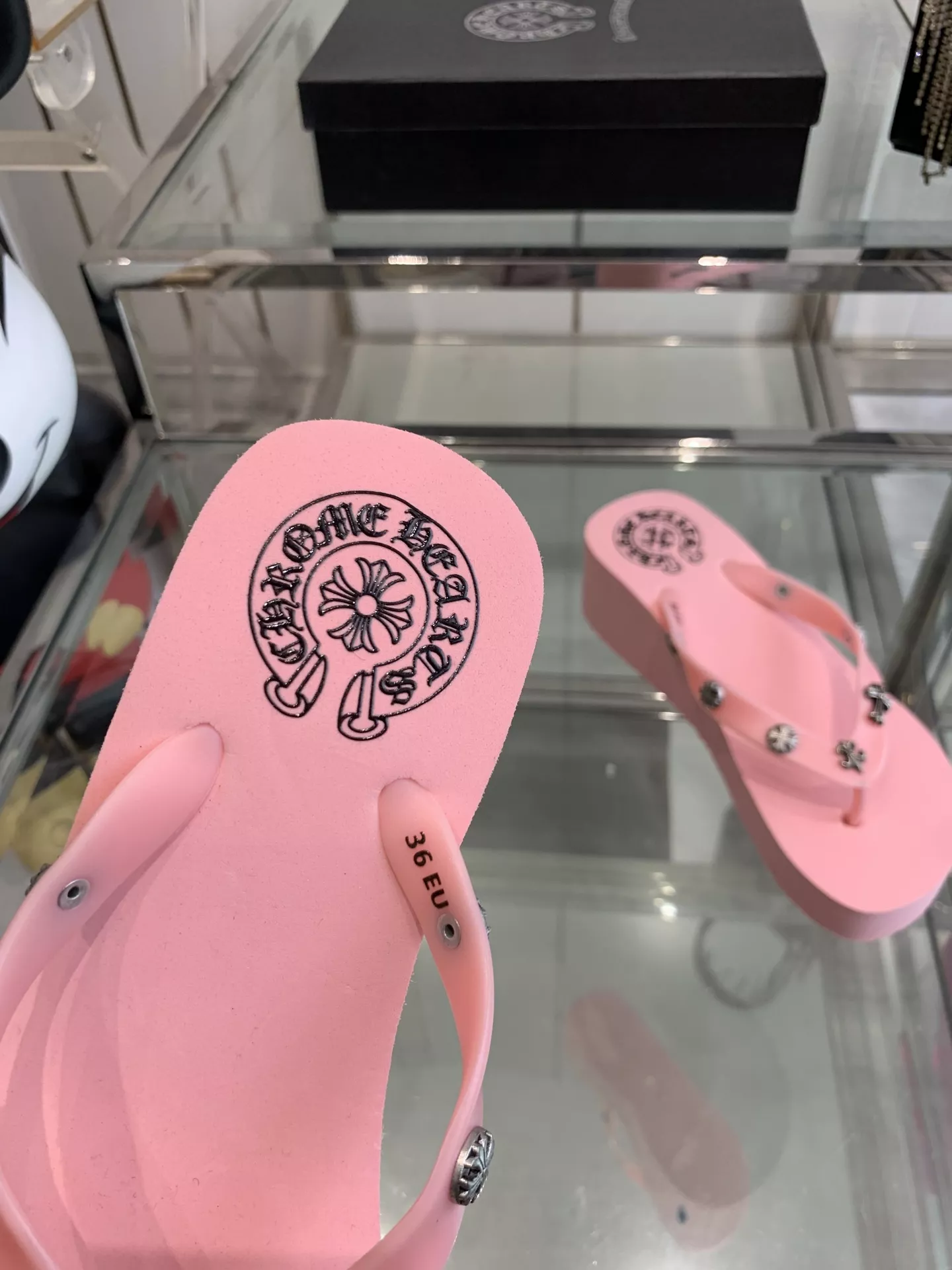 Chrome Hearts Slippers For Women Soft 2633