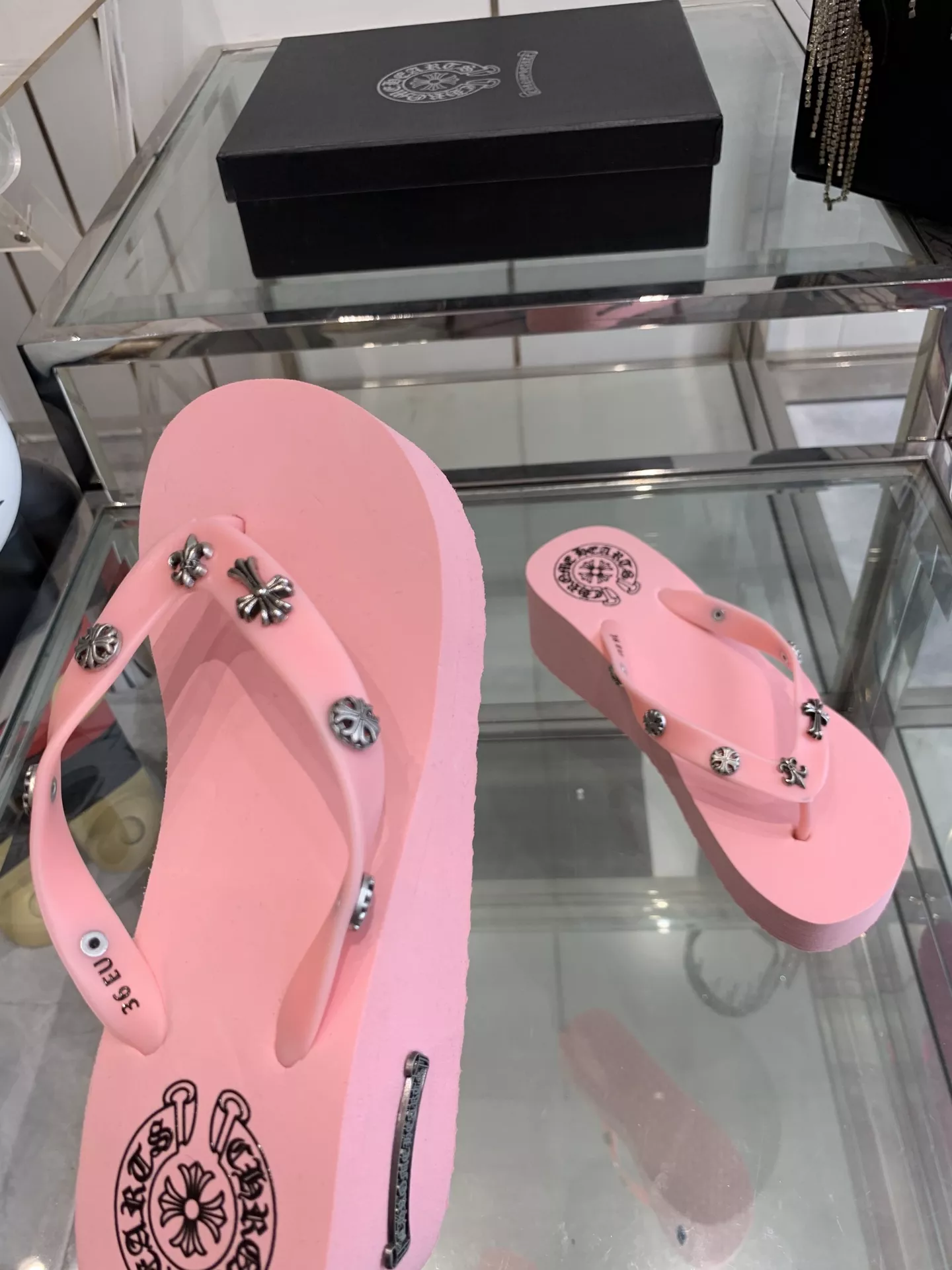 Chrome Hearts Slippers For Women Soft 2633