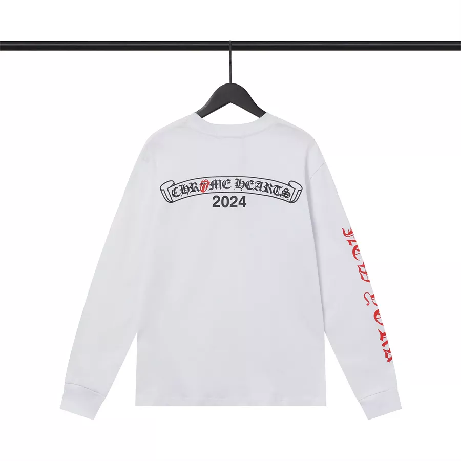 Chrome Hearts T-Shirts Long Sleeved For Men DailyWear 9320