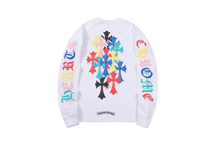 Chrome Hearts T-Shirts Long Sleeved For Men Trendsetting 9832
