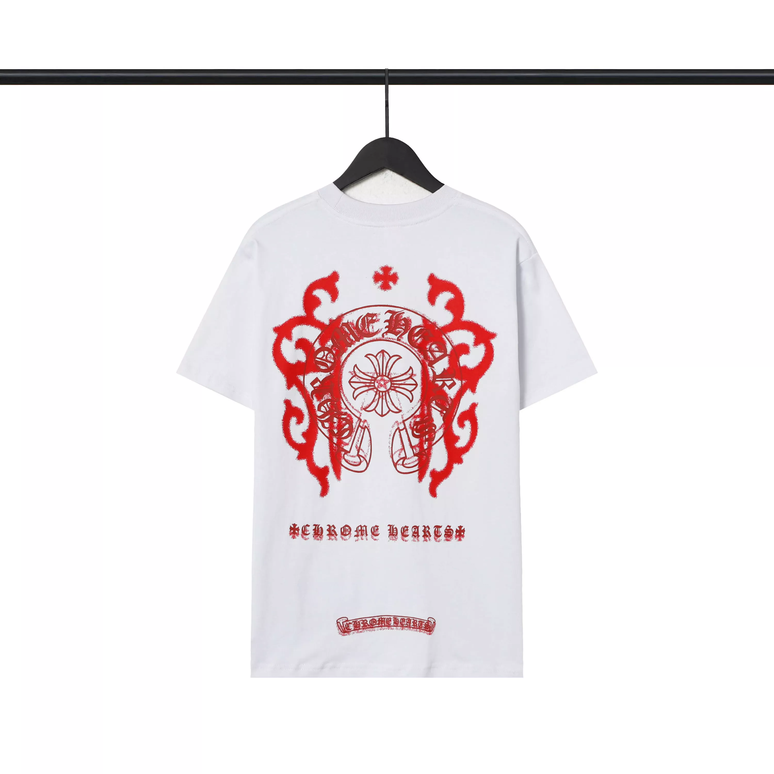 Chrome Hearts T-Shirts Short Sleeved For Men Durable 6889