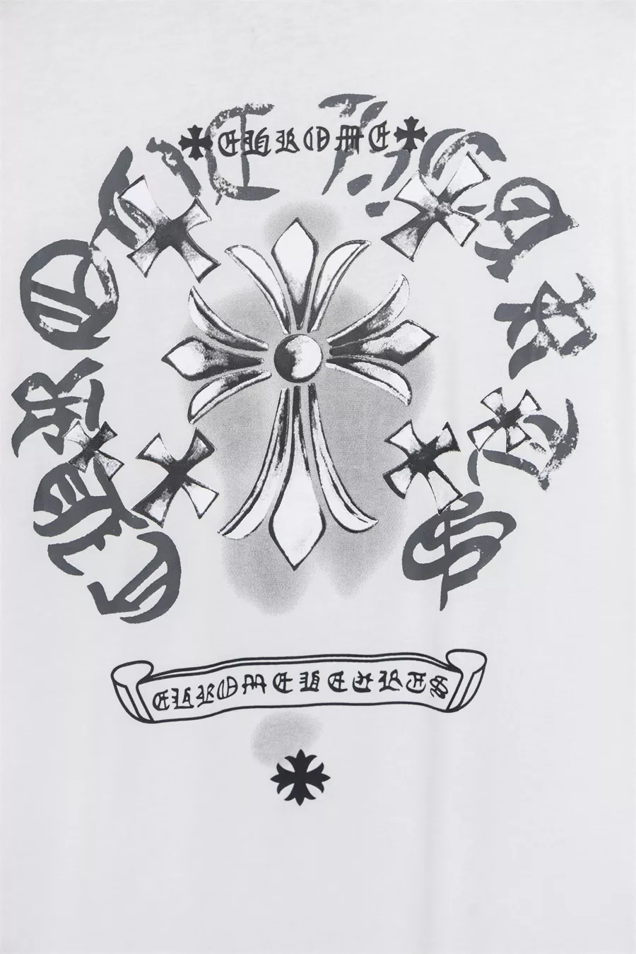 Chrome Hearts T-Shirts Short Sleeved For Men Minimalist 7153