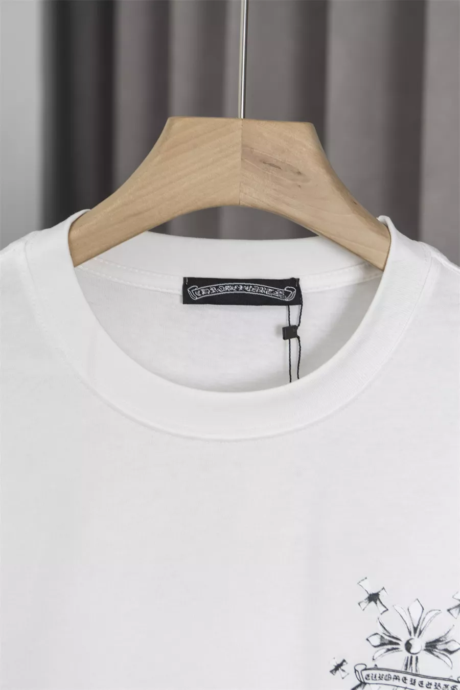Chrome Hearts T-Shirts Short Sleeved For Men Minimalist 7153