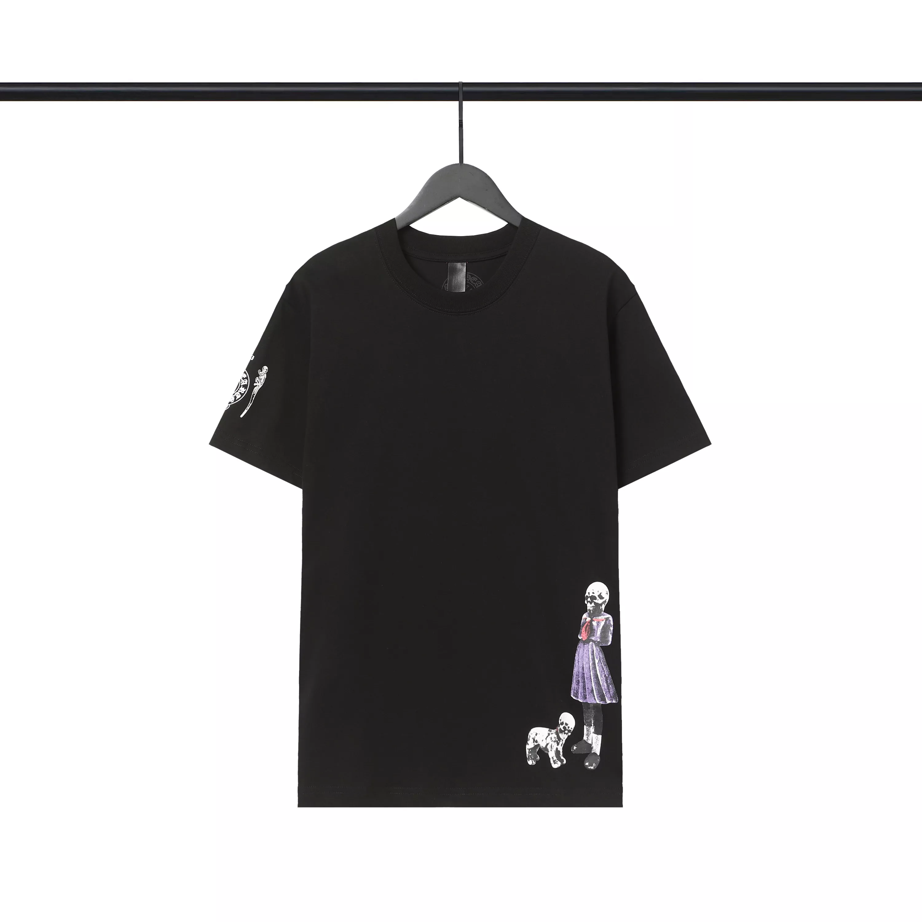 Chrome Hearts T-Shirts Short Sleeved For Men Resilient 5544