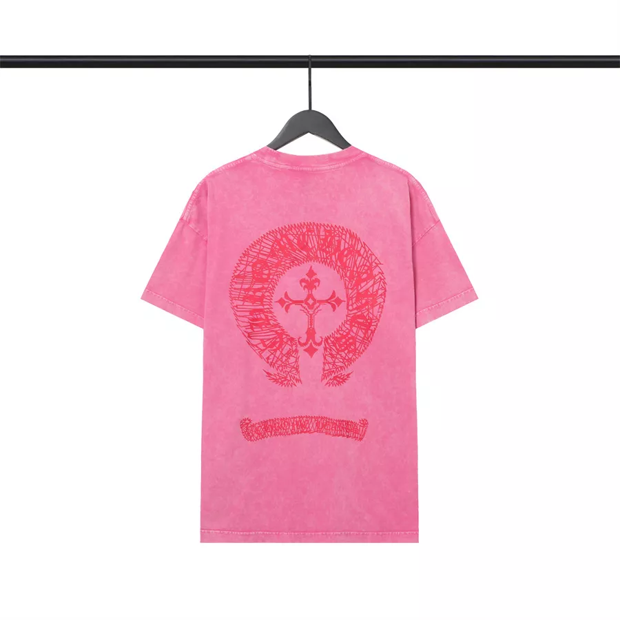 Chrome Hearts T-Shirts Short Sleeved For Men Sleek 1962