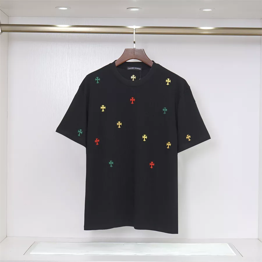 Chrome Hearts T-Shirts Short Sleeved For Unisex Bold 8372