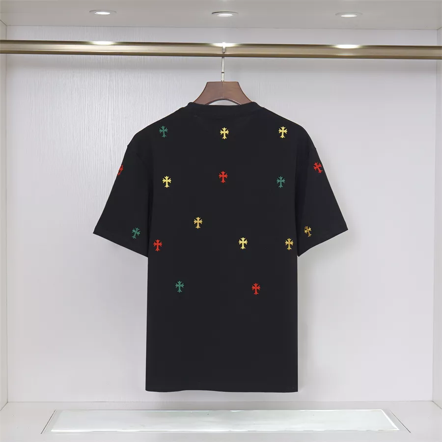 Chrome Hearts T-Shirts Short Sleeved For Unisex Bold 8372