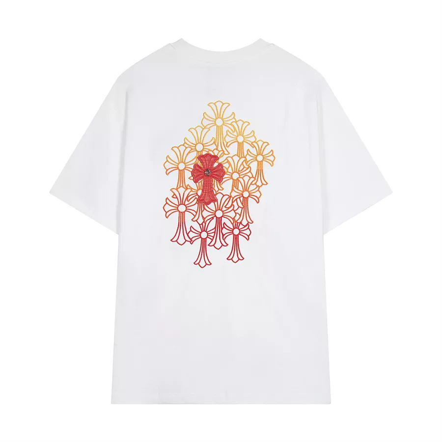Chrome Hearts T-Shirts Short Sleeved For Unisex Breathable 7834