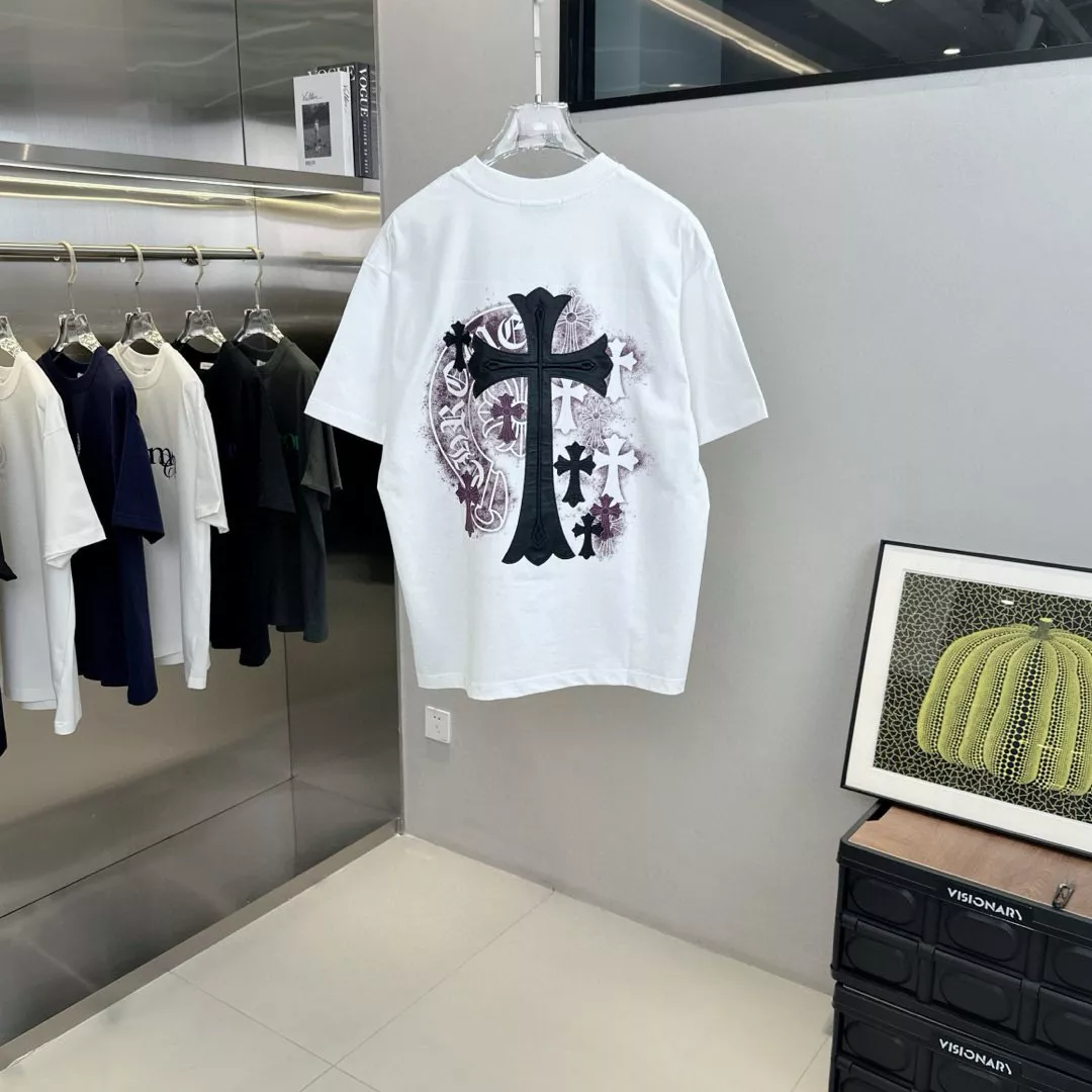 Chrome Hearts T-Shirts Short Sleeved For Unisex Bright 6491