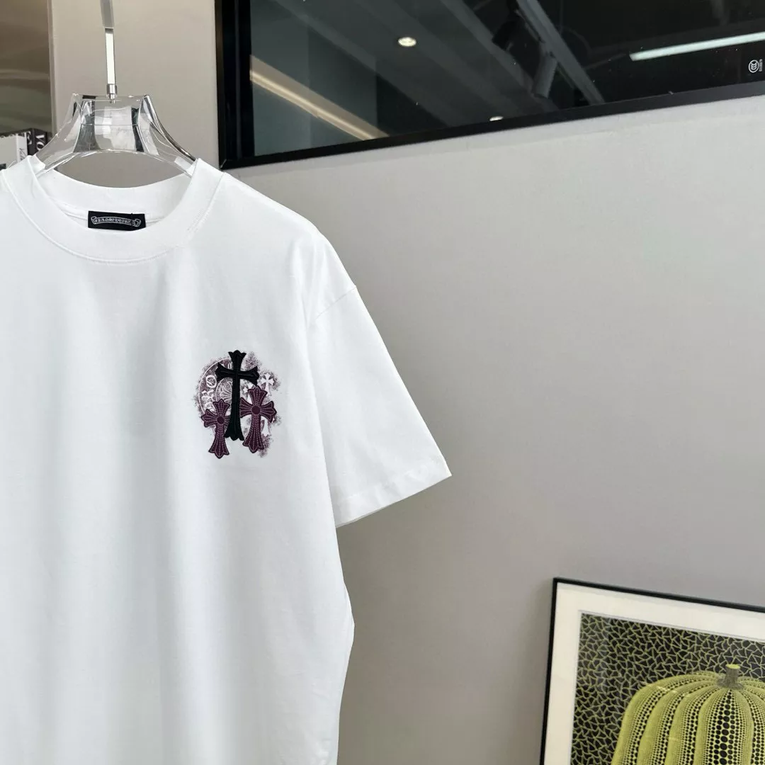 Chrome Hearts T-Shirts Short Sleeved For Unisex Bright 6491