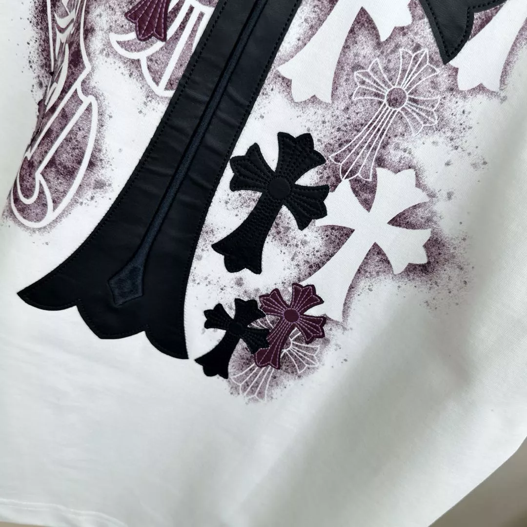 Chrome Hearts T-Shirts Short Sleeved For Unisex Bright 6491