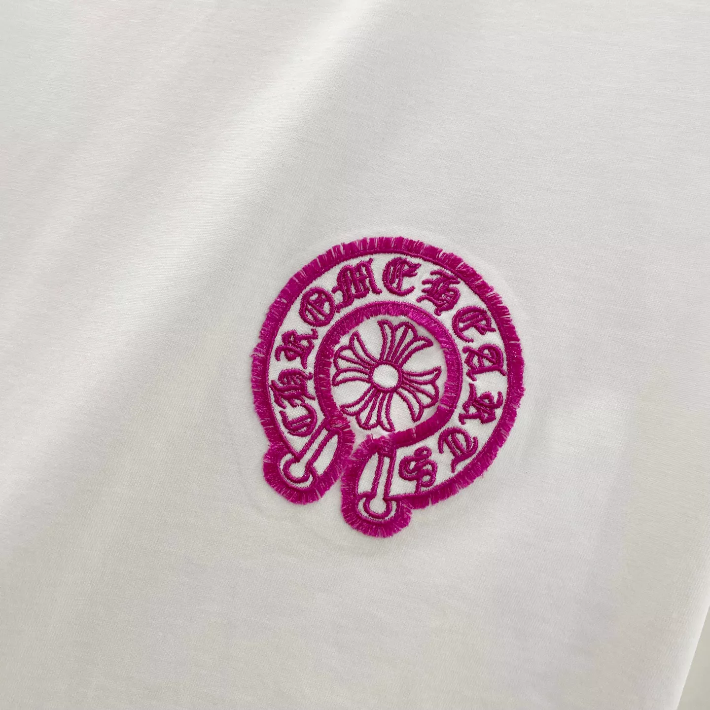 Chrome Hearts T-Shirts Short Sleeved For Unisex Bright 8069