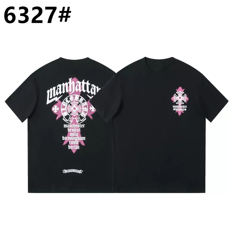 Chrome Hearts T-Shirts Short Sleeved For Unisex Comfortable 6728