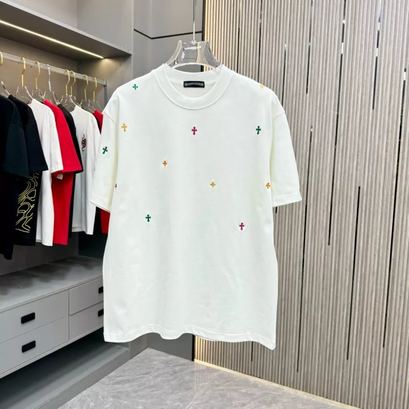 Chrome Hearts T-Shirts Short Sleeved For Unisex DailyWear 3851