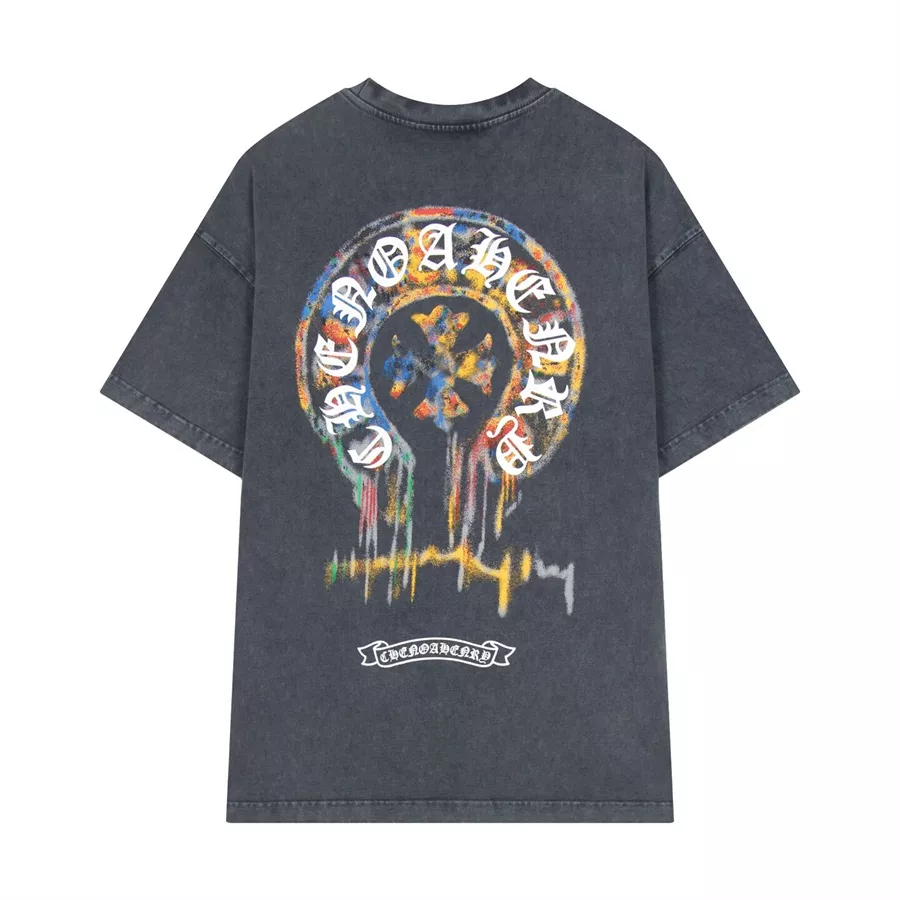 Chrome Hearts T-Shirts Short Sleeved For Unisex Durable 1059