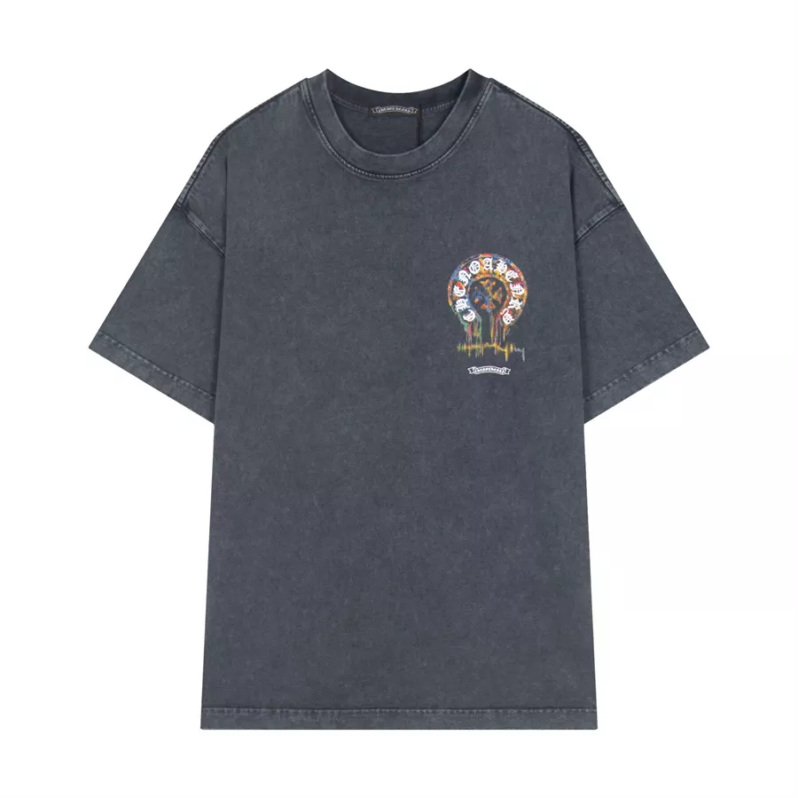 Chrome Hearts T-Shirts Short Sleeved For Unisex Durable 1059