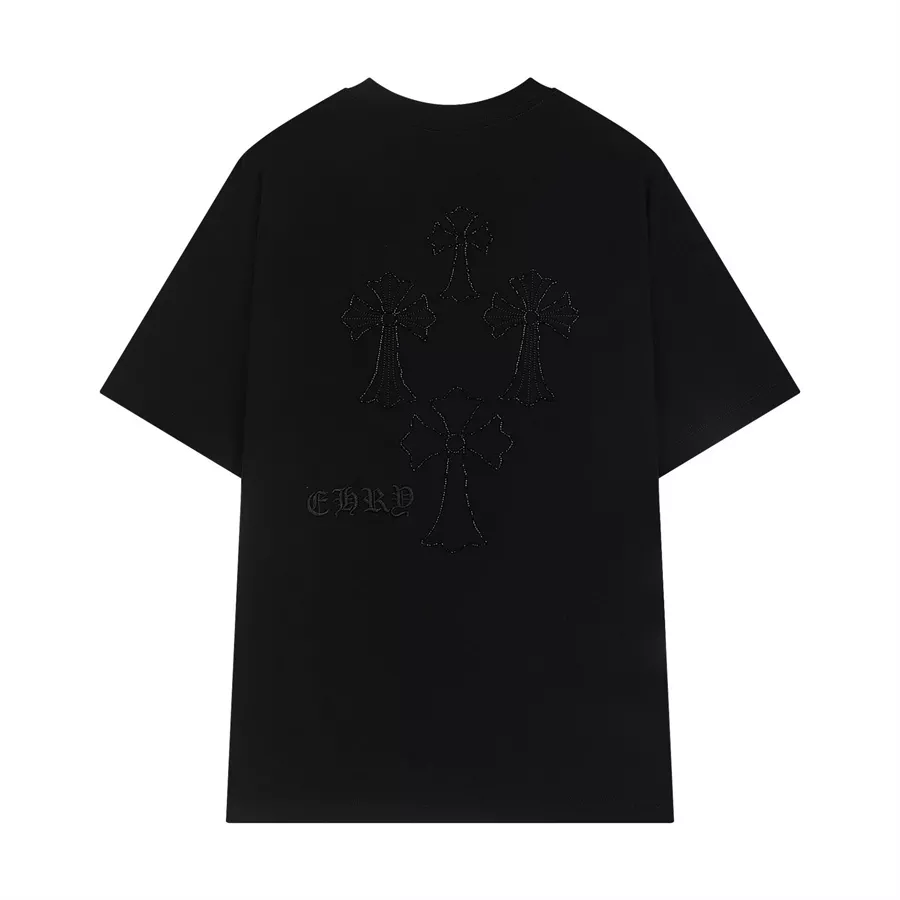 Chrome Hearts T-Shirts Short Sleeved For Unisex Durable 9854