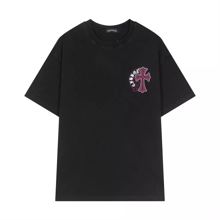 Chrome Hearts T-Shirts Short Sleeved For Unisex EasyMatch 3977