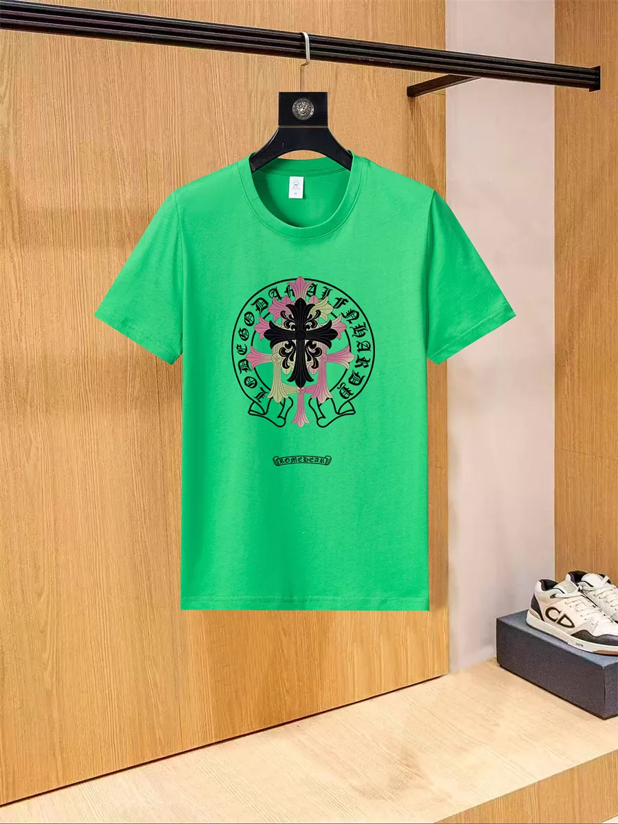 Chrome Hearts T-Shirts Short Sleeved For Unisex EasyMatch 8794