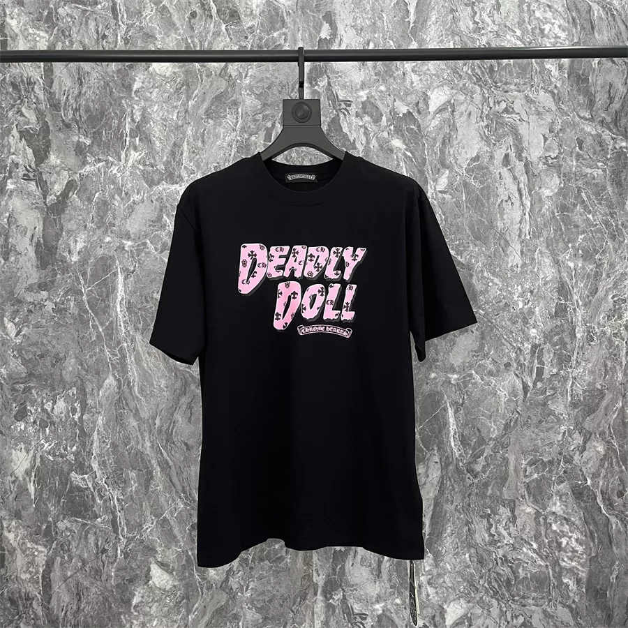 Chrome Hearts T-Shirts Short Sleeved For Unisex Efficient 9905