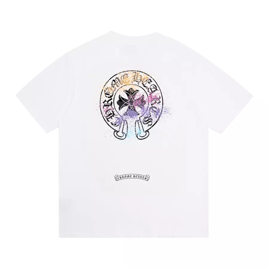 Chrome Hearts T-Shirts Short Sleeved For Unisex Elegant 8346
