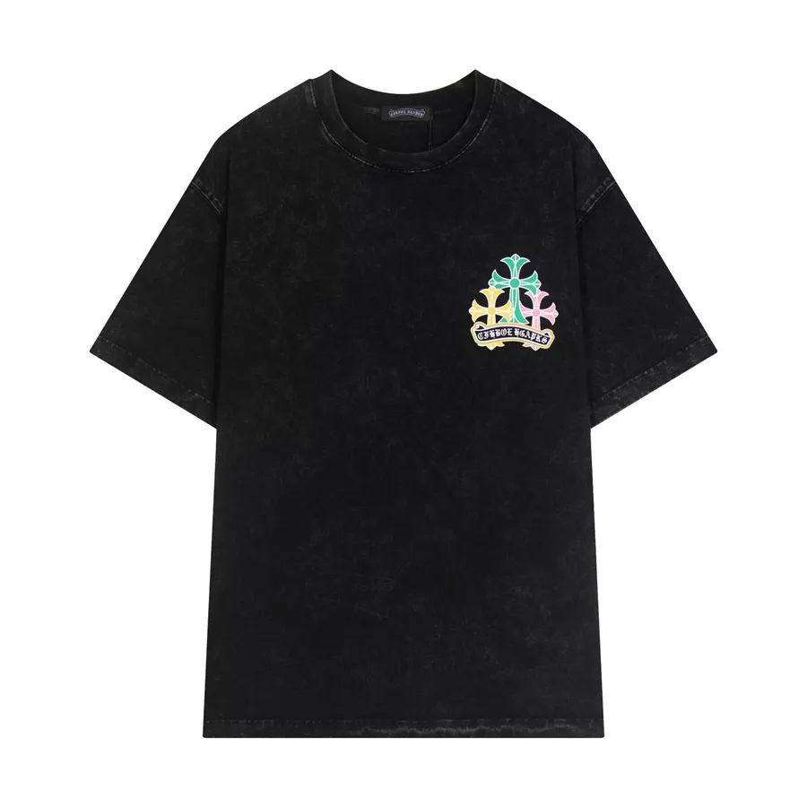 Chrome Hearts T-Shirts Short Sleeved For Unisex Flexible 9655