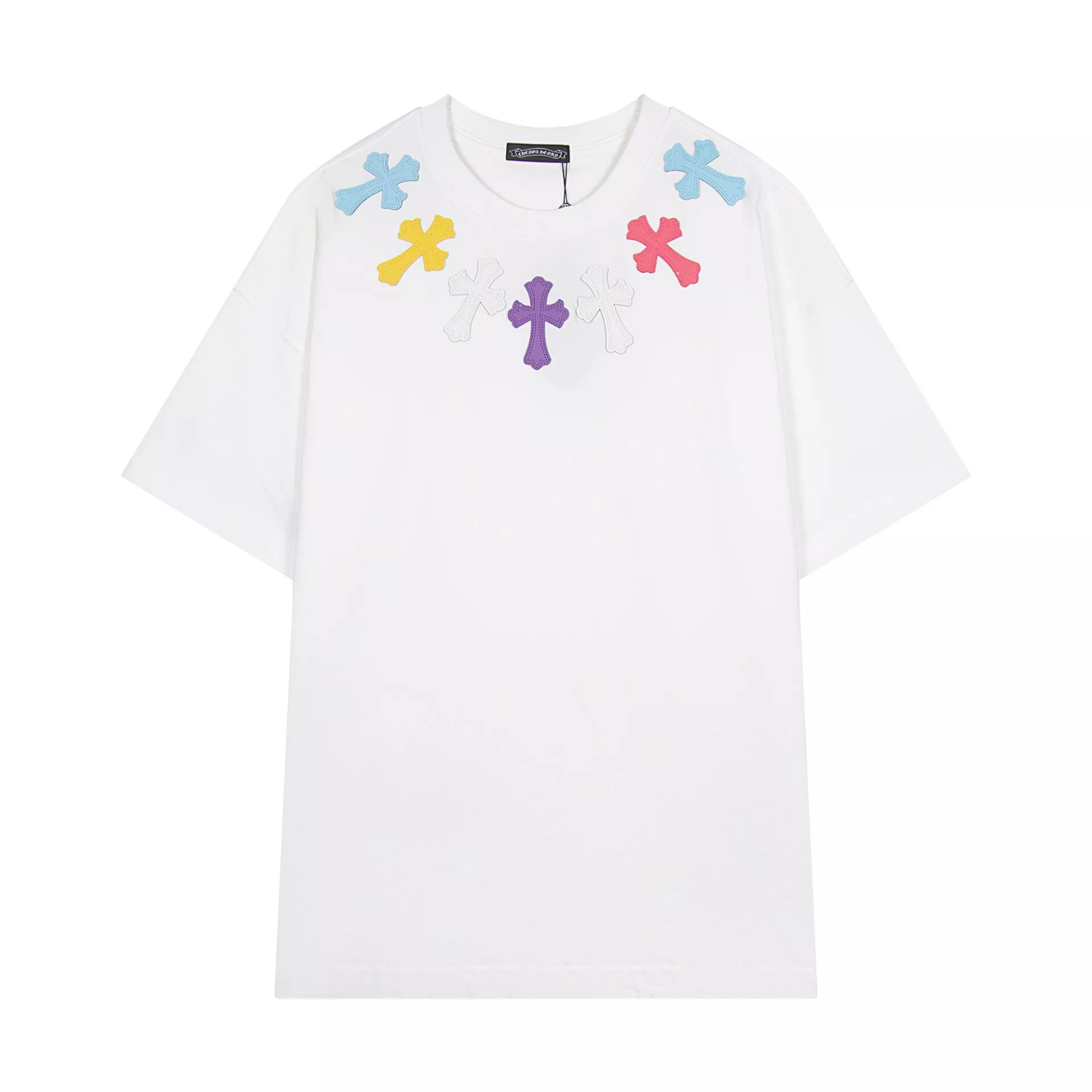 Chrome Hearts T-Shirts Short Sleeved For Unisex GoodFit 1213