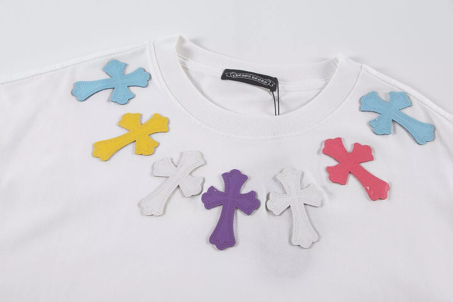 Chrome Hearts T-Shirts Short Sleeved For Unisex GoodFit 1213