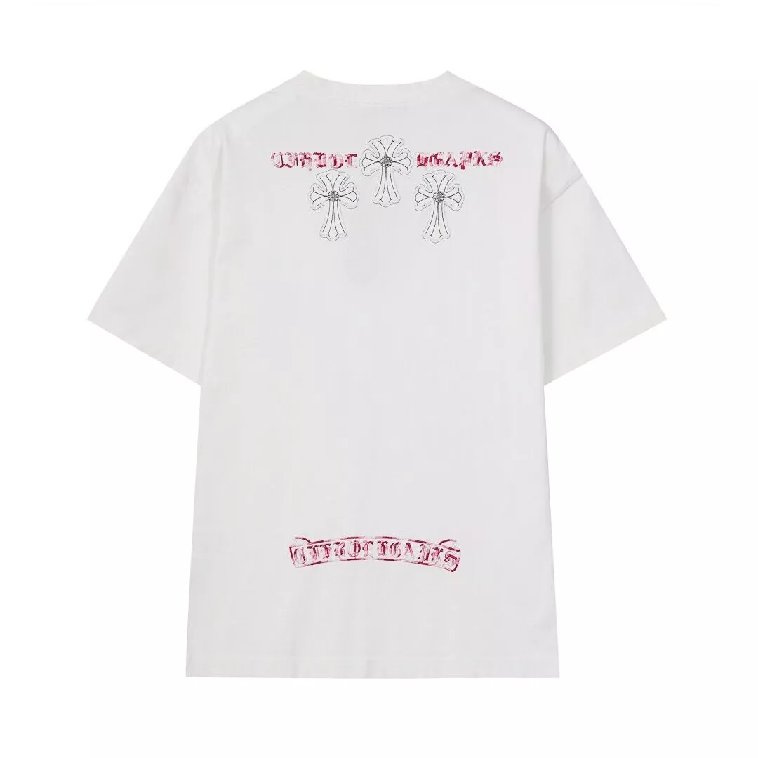 Chrome Hearts T-Shirts Short Sleeved For Unisex GoodFit 1828