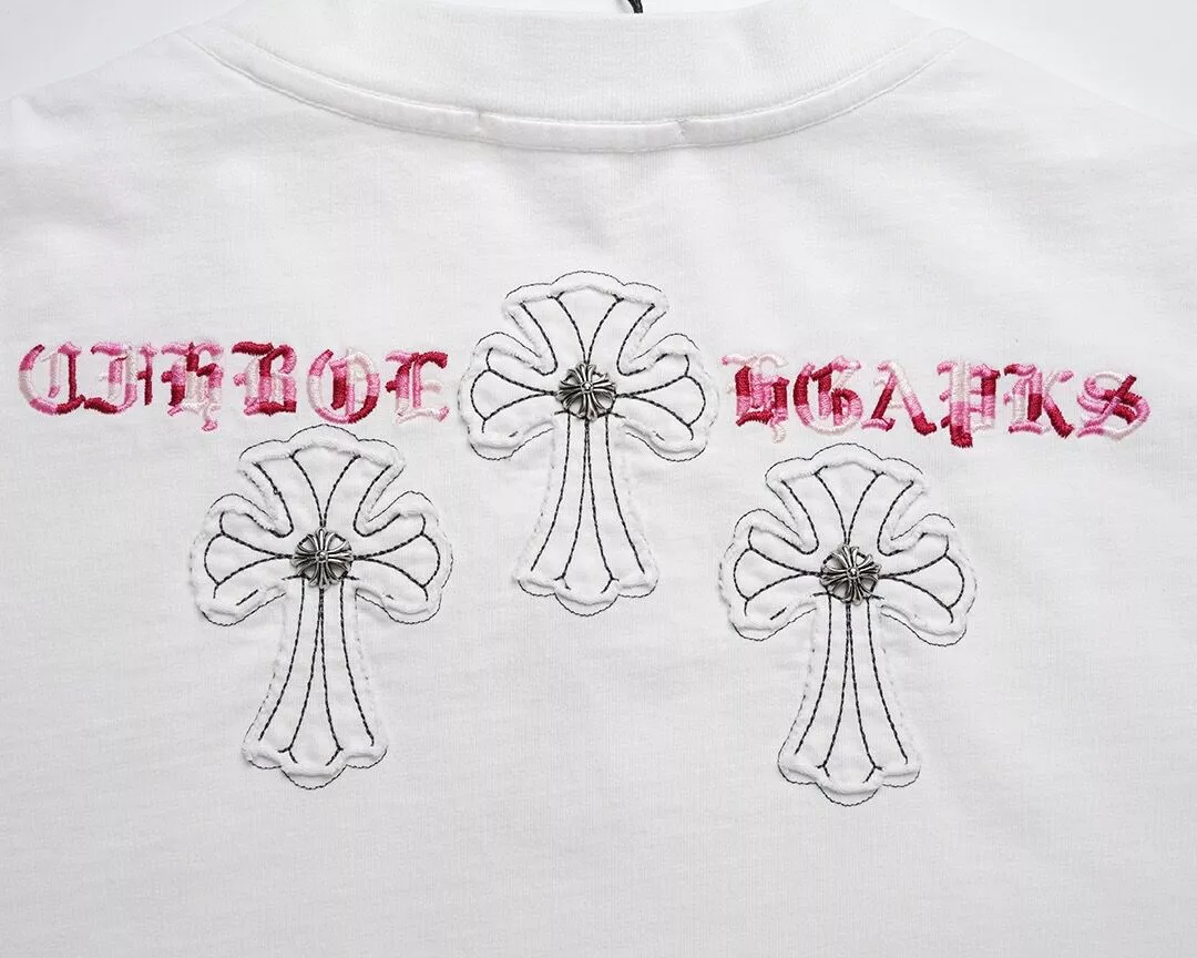 Chrome Hearts T-Shirts Short Sleeved For Unisex GoodFit 1828