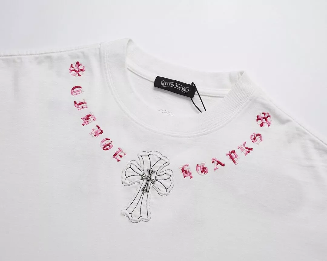 Chrome Hearts T-Shirts Short Sleeved For Unisex GoodFit 1828