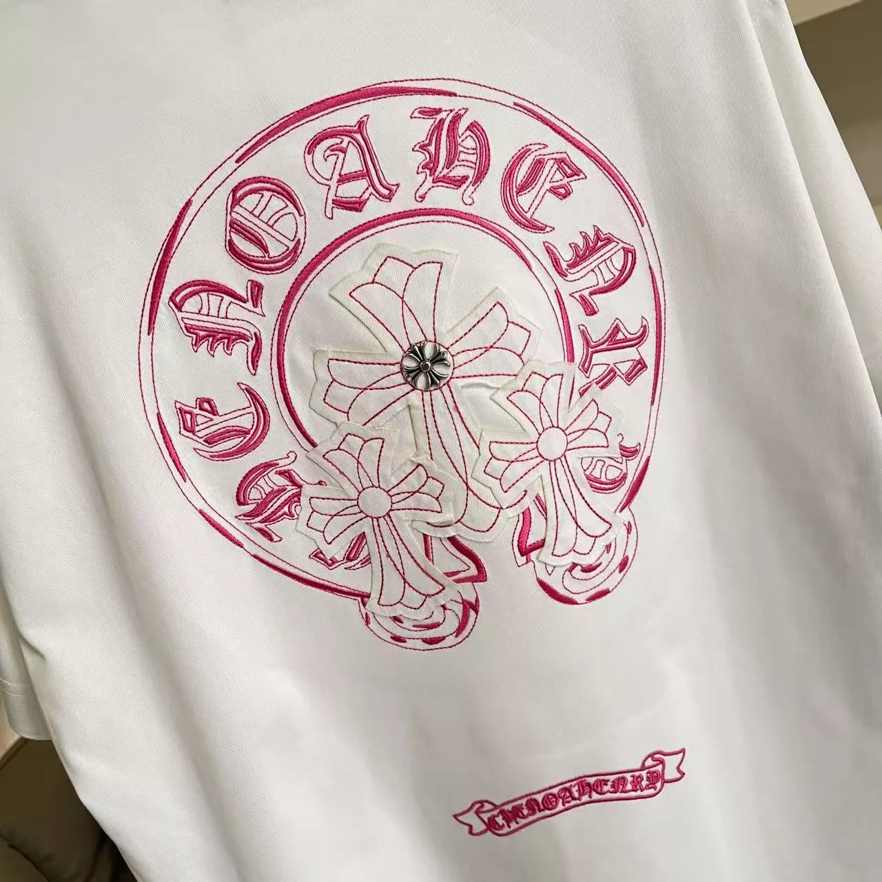 Chrome Hearts T-Shirts Short Sleeved For Unisex Lightweight 1107
