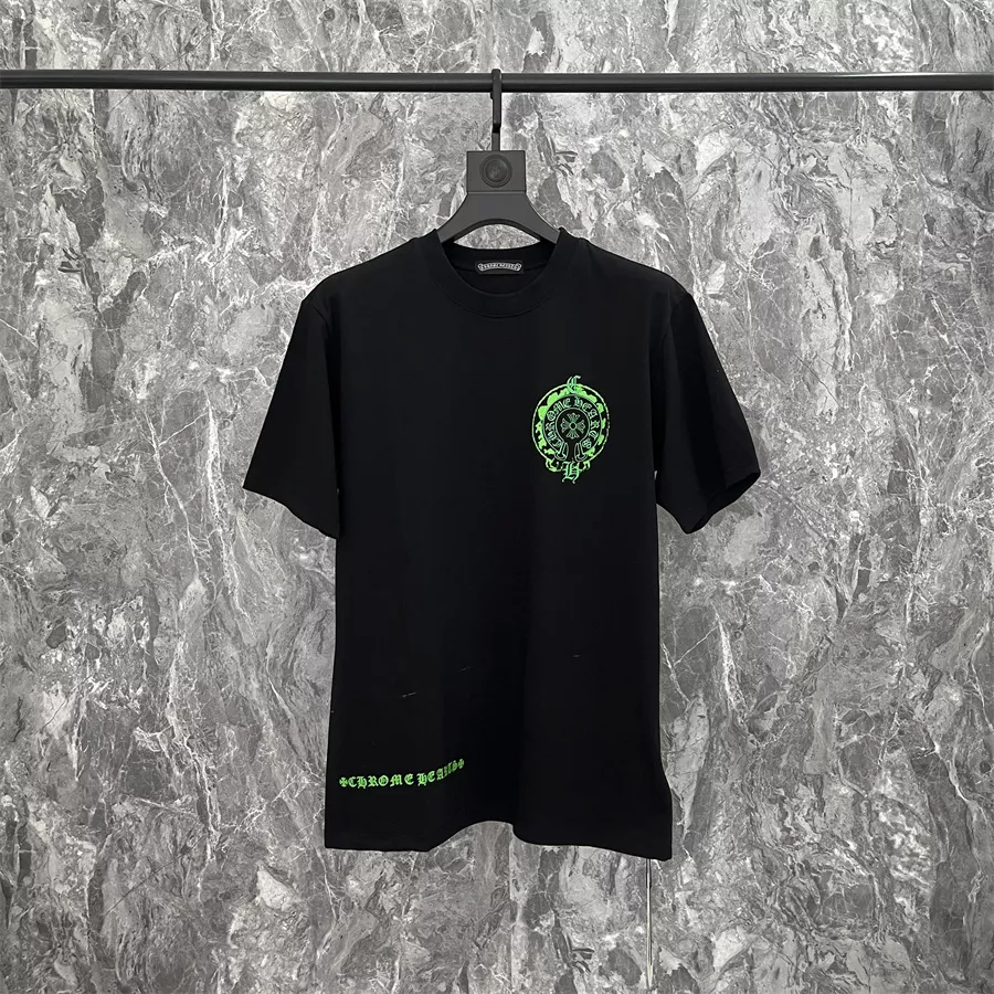 Chrome Hearts T-Shirts Short Sleeved For Unisex Minimalist 406