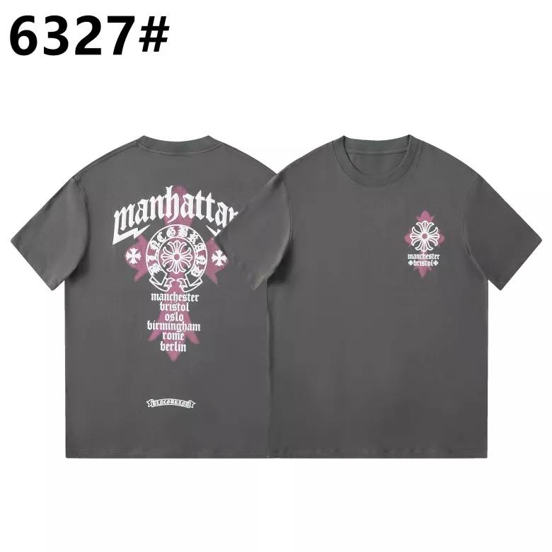 Chrome Hearts T-Shirts Short Sleeved For Unisex Modern 2641