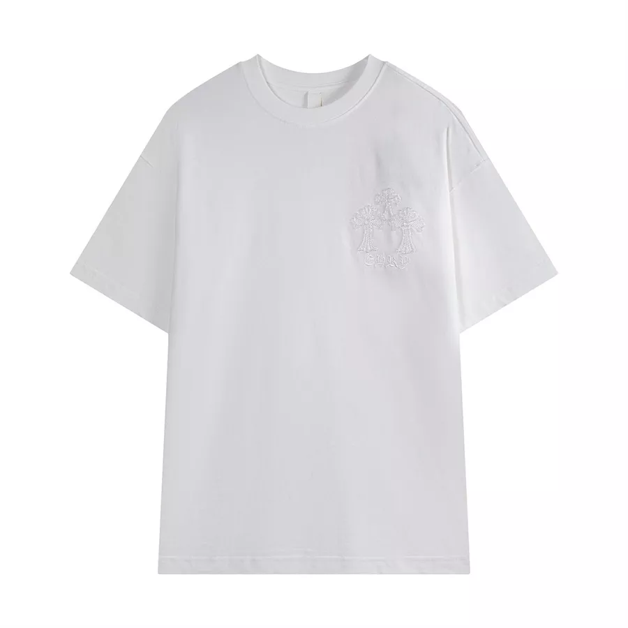 Chrome Hearts T-Shirts Short Sleeved For Unisex Popular 6023