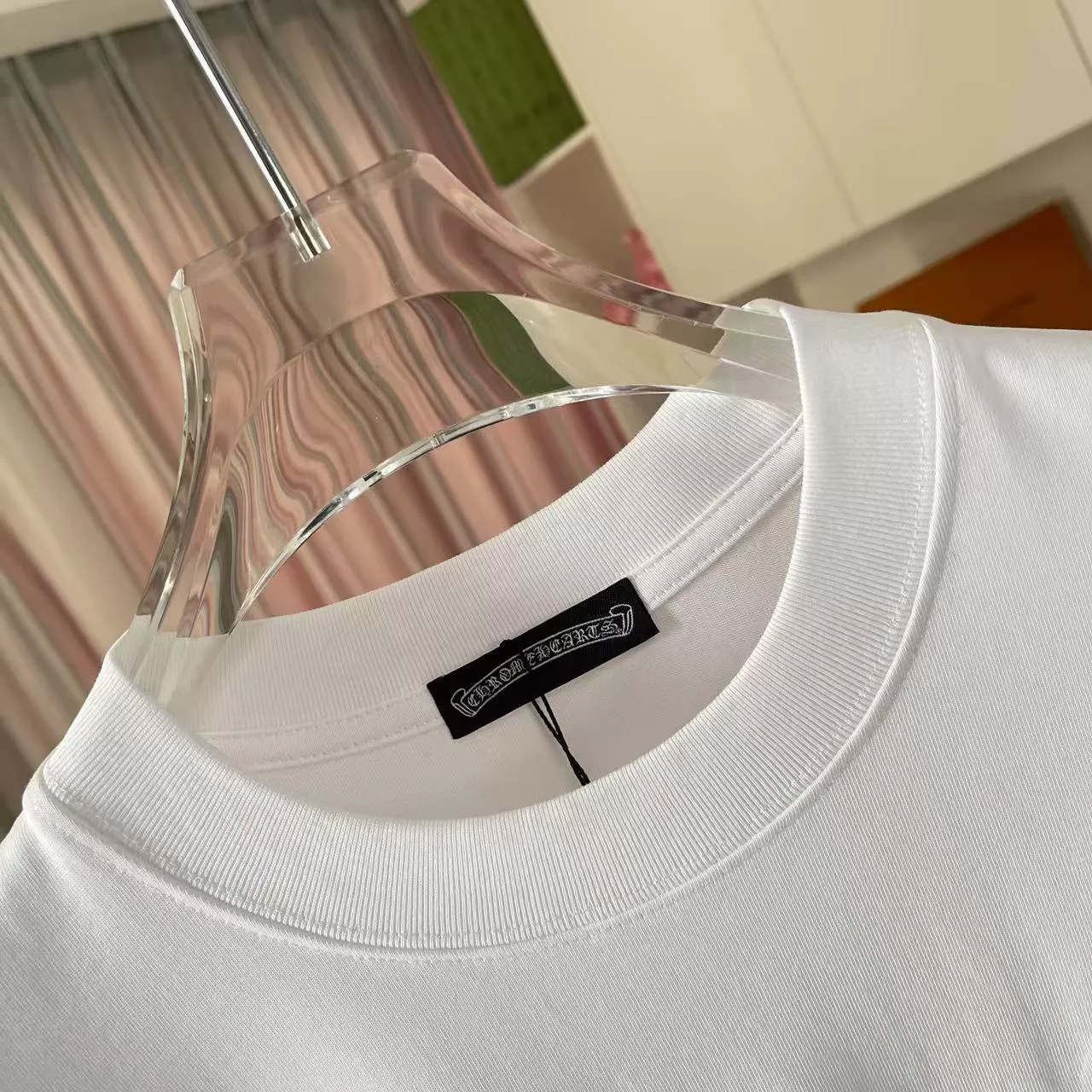 Chrome Hearts T-Shirts Short Sleeved For Unisex Practical 1336