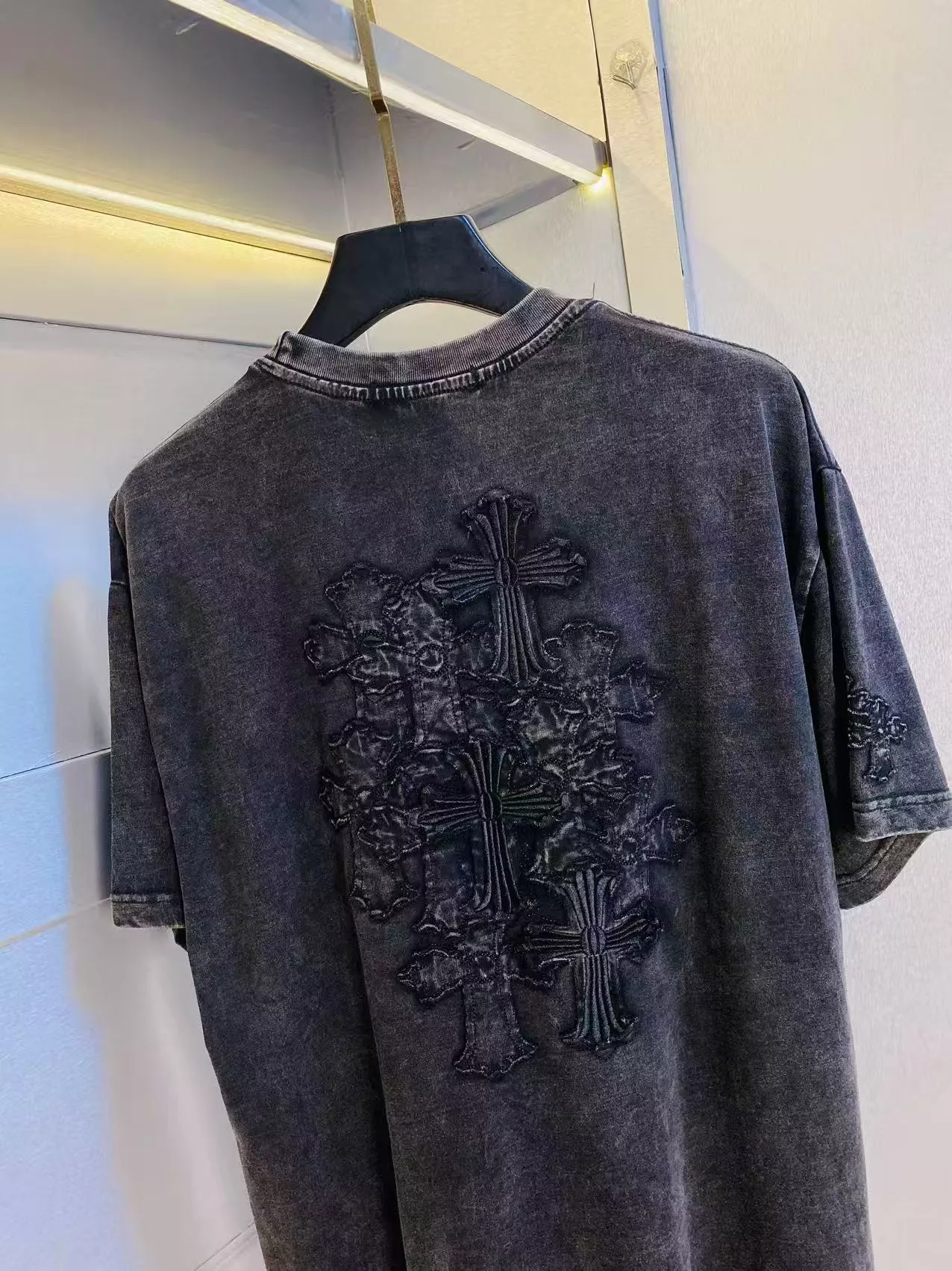 Chrome Hearts T-Shirts Short Sleeved For Unisex Practical 7851