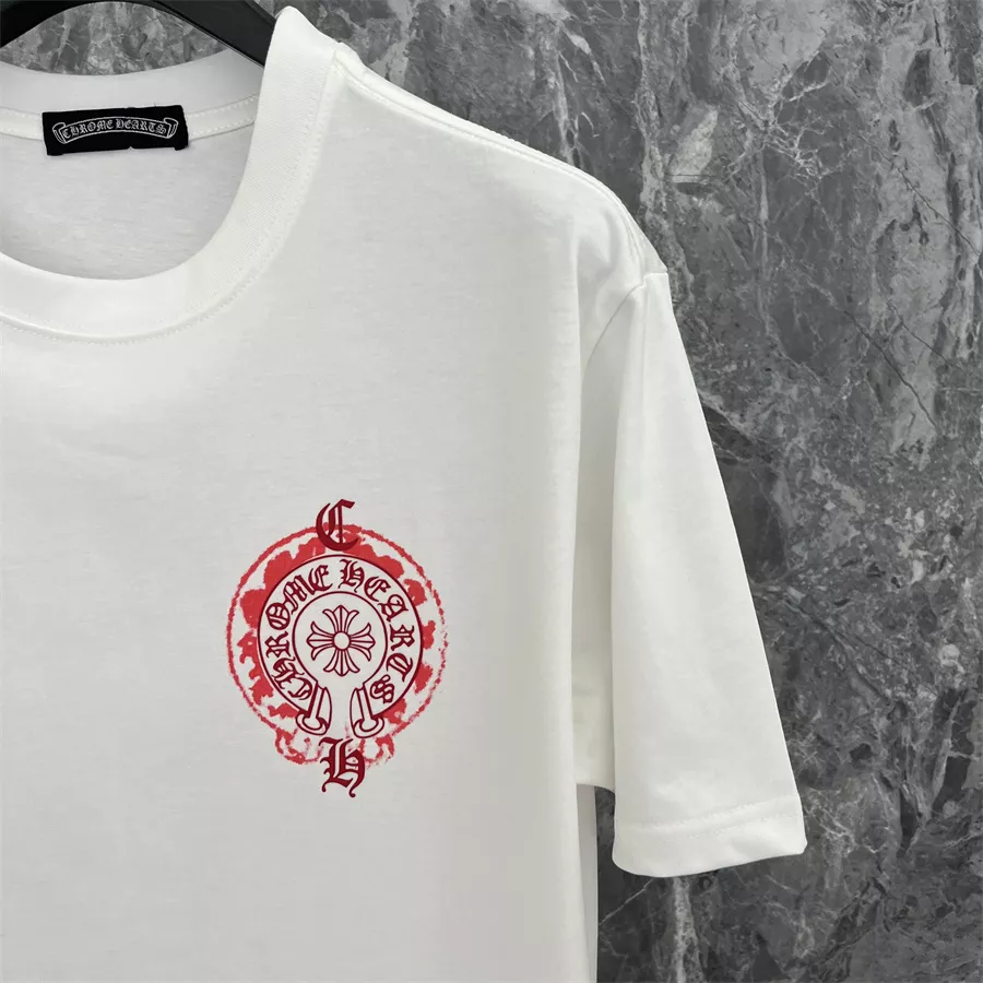 Chrome Hearts T-Shirts Short Sleeved For Unisex Resilient 6110
