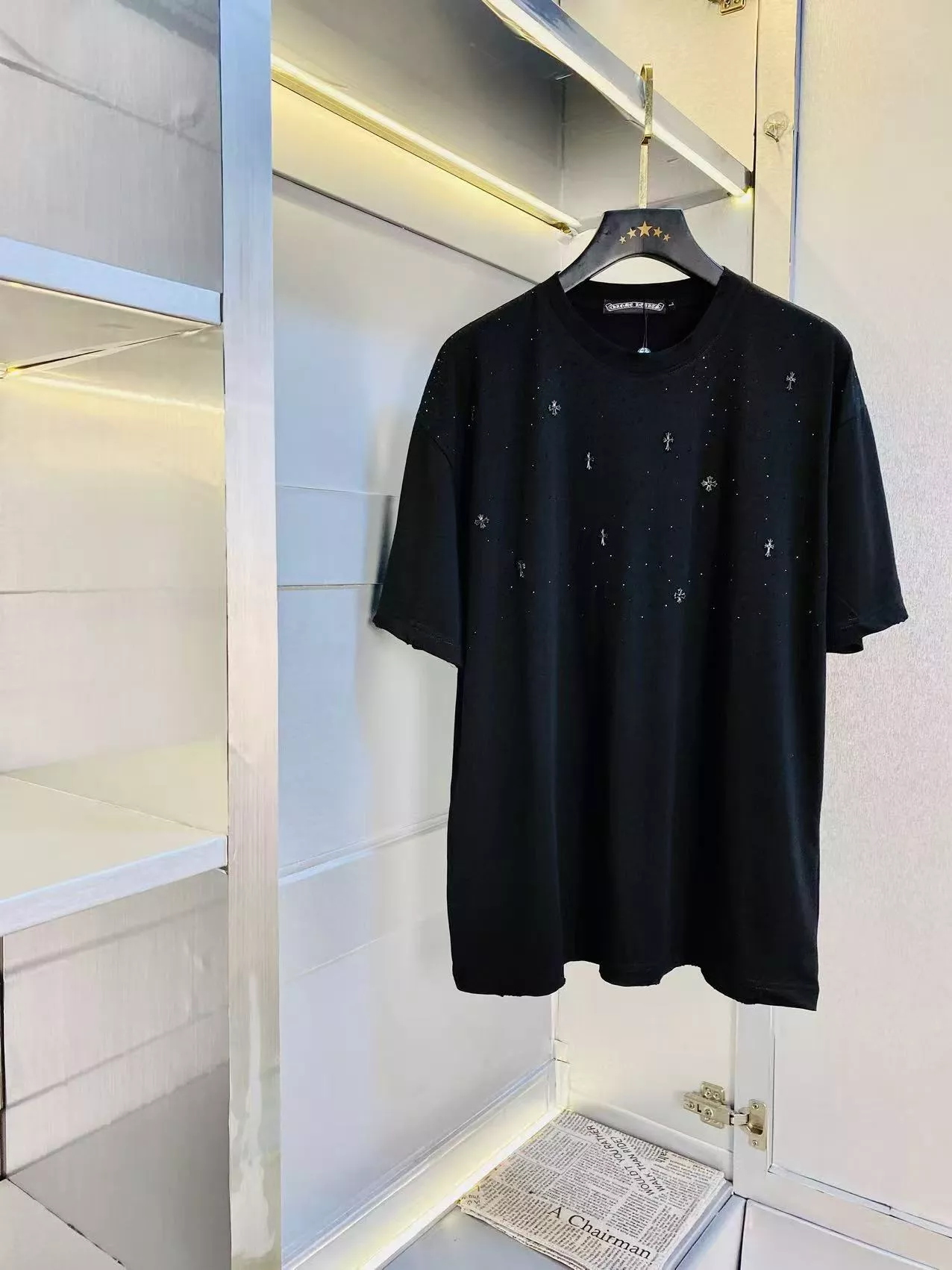 Chrome Hearts T-Shirts Short Sleeved For Unisex SmartChoice 3303
