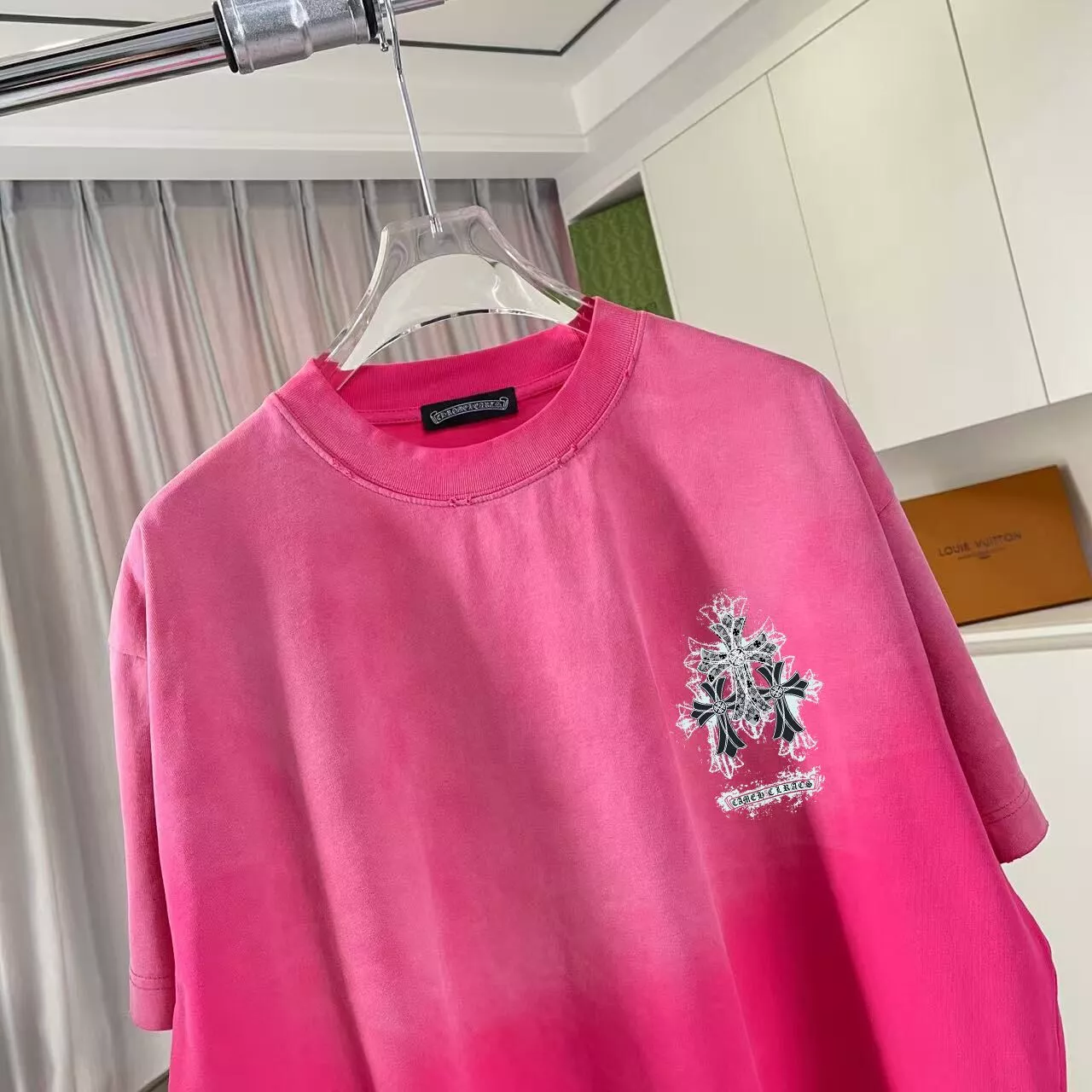Chrome Hearts T-Shirts Short Sleeved For Unisex Soft 8240