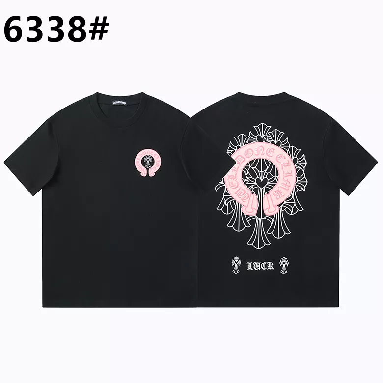 Chrome Hearts T-Shirts Short Sleeved For Unisex SportInspired 6576