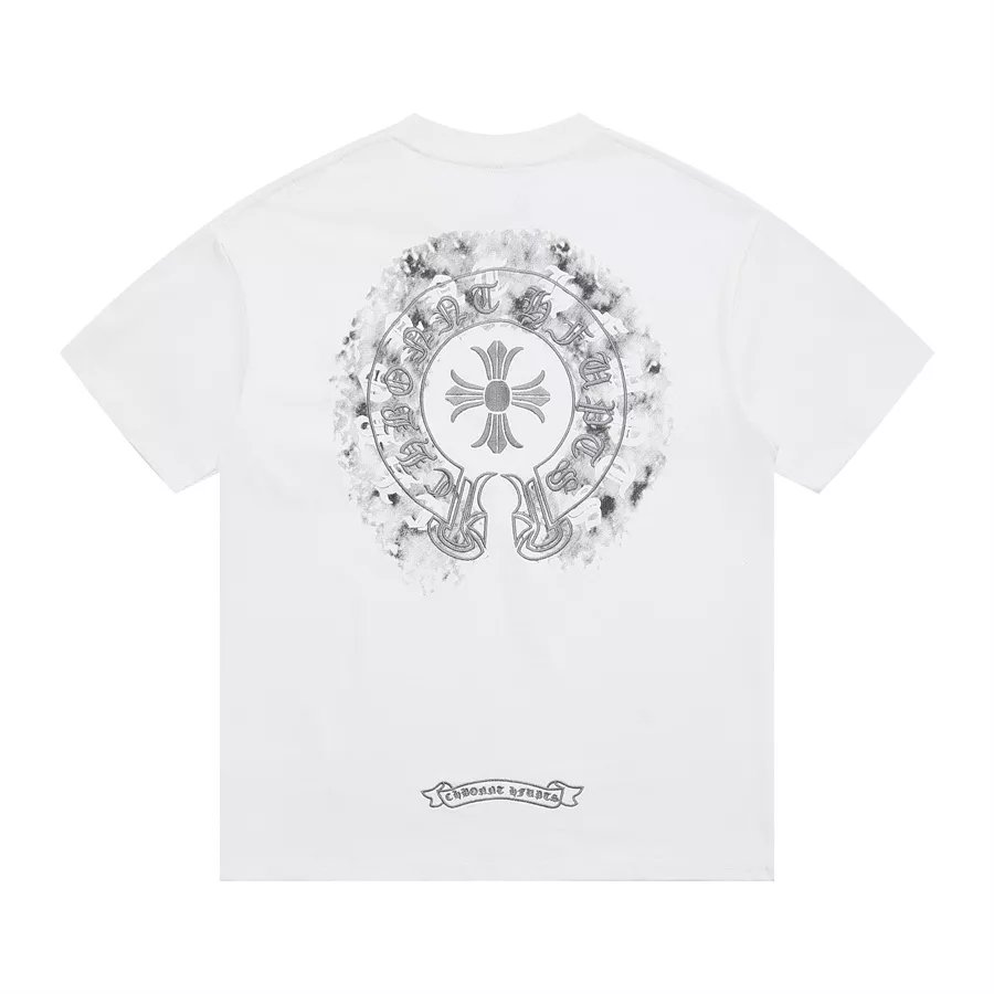 Chrome Hearts T-Shirts Short Sleeved For Unisex Timeless 9782