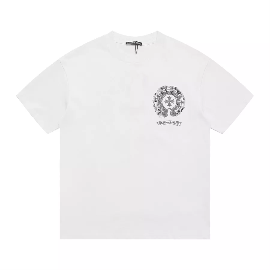 Chrome Hearts T-Shirts Short Sleeved For Unisex Timeless 9782