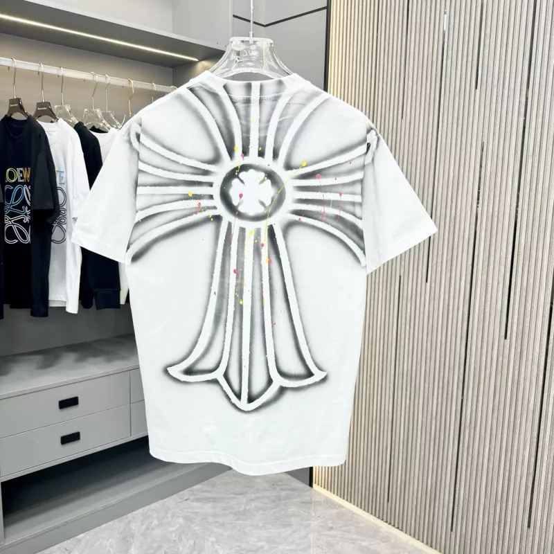 Chrome Hearts T-Shirts Short Sleeved For Unisex Trendsetting 7190