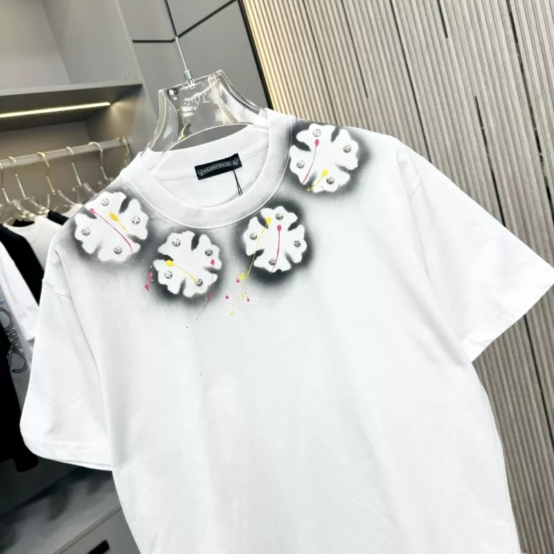 Chrome Hearts T-Shirts Short Sleeved For Unisex Trendsetting 7190