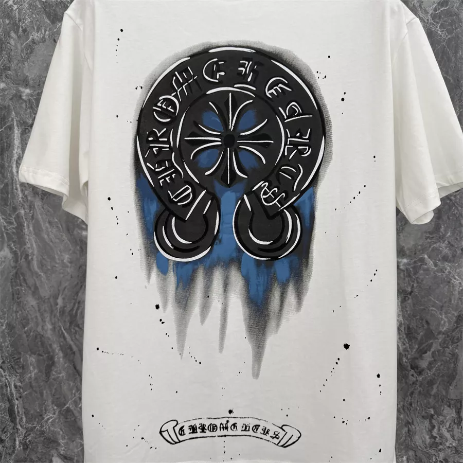 Chrome Hearts T-Shirts Short Sleeved For Unisex Versatile 3857