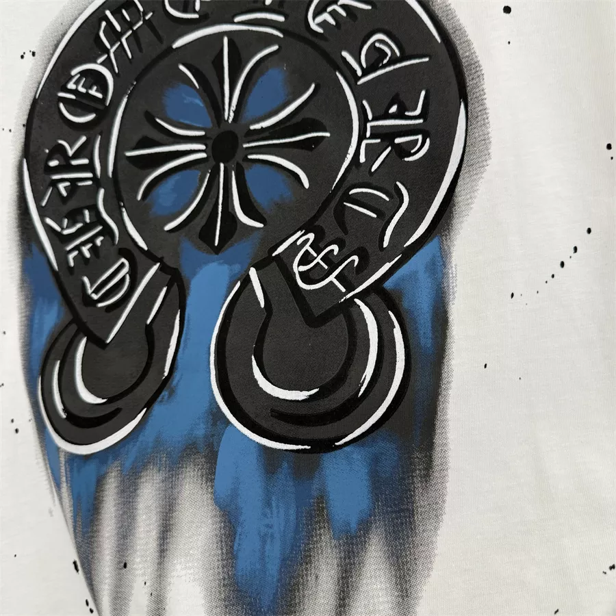 Chrome Hearts T-Shirts Short Sleeved For Unisex Versatile 3857