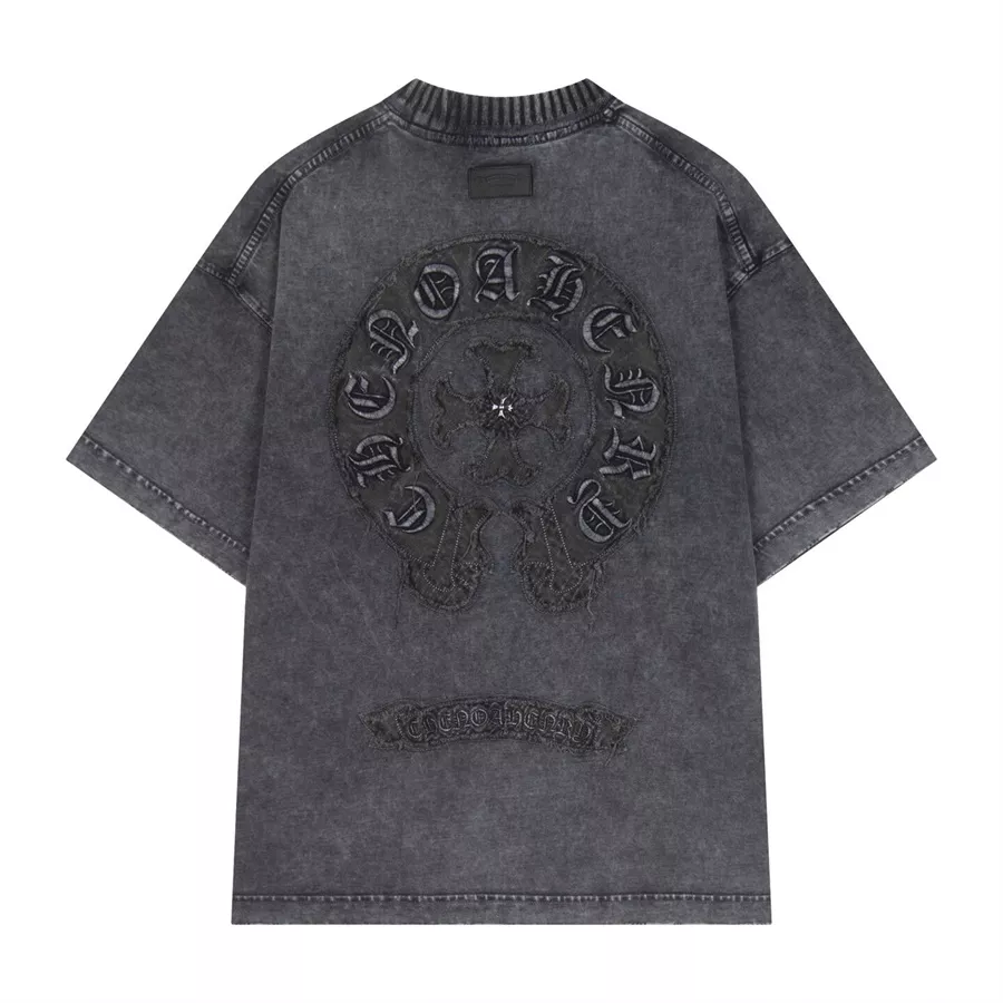 Chrome Hearts T-Shirts Short Sleeved For Unisex Versatile 7330