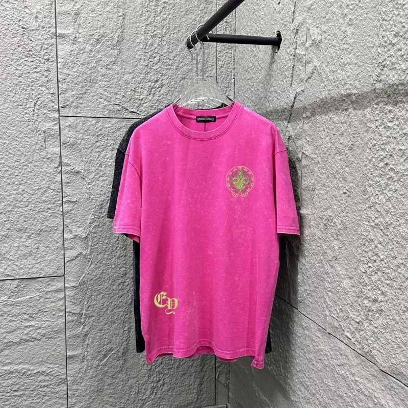 Chrome Hearts T-Shirts Short Sleeved For Unisex WellDesigned 8911