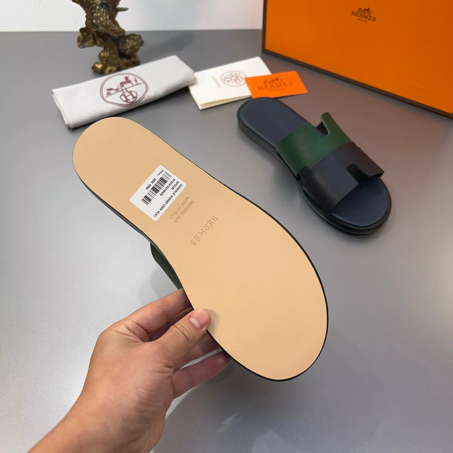 Classic 136 Hermes Slippers For Men